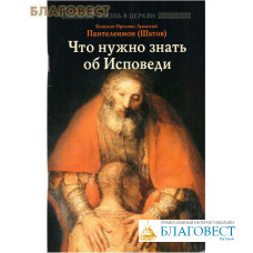 Что нужно знать об Исповеди. Епископ Орехово-Зуевский Пантелеимон (Шатов)