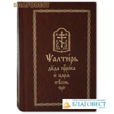 Псалтирь Давида пророка и царя песнь. Церковно-славянский язык