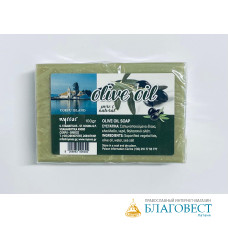 Мыло ручной работы на оливковом масле, 100 гр. NYSSOS Corfu, Греция
