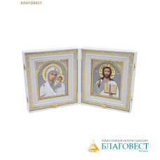 Складень венчальный 23х26см, экокожа